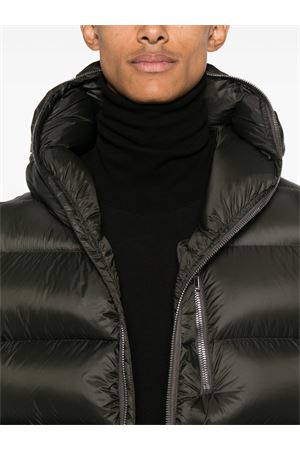 Green Sealed padded gilet RICK OWENS | RU02D6746NPD475